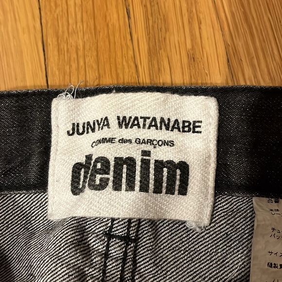 Junya watanabe Comme des garçon distressed lace patches shorts XS - Picture 4 of 7